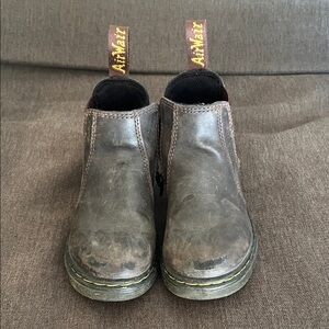 Dr. Martens Dark Brown Leather Ankle Boots